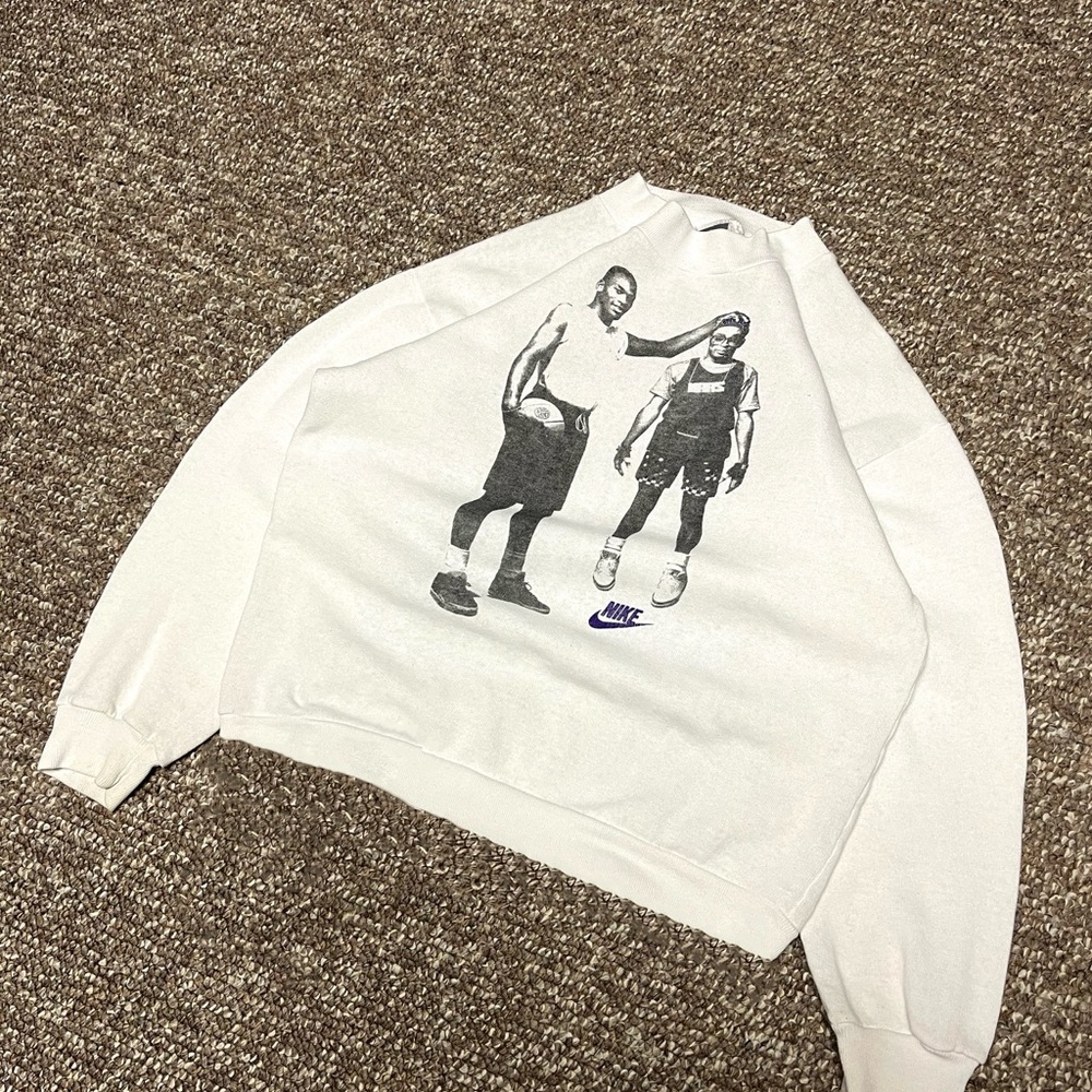 SUPER RARE Michael Jordan x Spike Lee 1988 Nike Air Jordan III Promo Sweatshirt